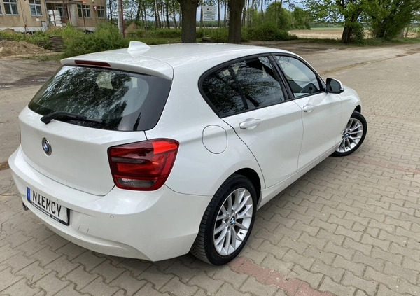 BMW Seria 1 cena 43900 przebieg: 112838, rok produkcji 2014 z Golina małe 742